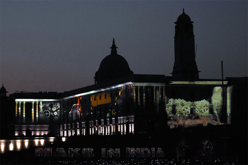 BEATING RETREAT 8 Dazzling drones steal show at Beating Retreat Ceremony