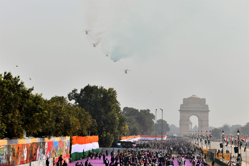 INDIA MIGHT RAJPATH 1 India showcases military might, cultural diversity on 73rd R-Day