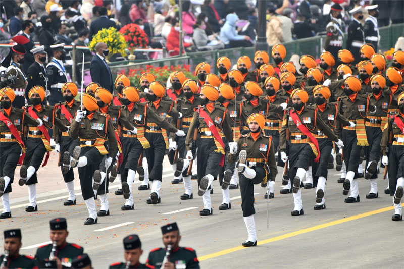 PARADE 10 India showcases military might, cultural diversity on 73rd R-Day