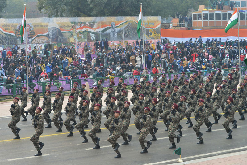 PARADE 3 India showcases military might, cultural diversity on 73rd R-Day