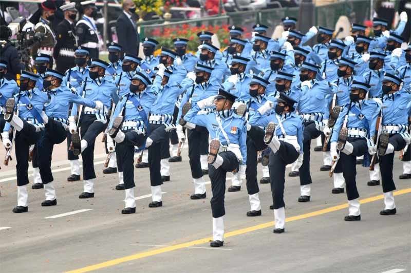 PARADE 5 India showcases military might, cultural diversity on 73rd R-Day