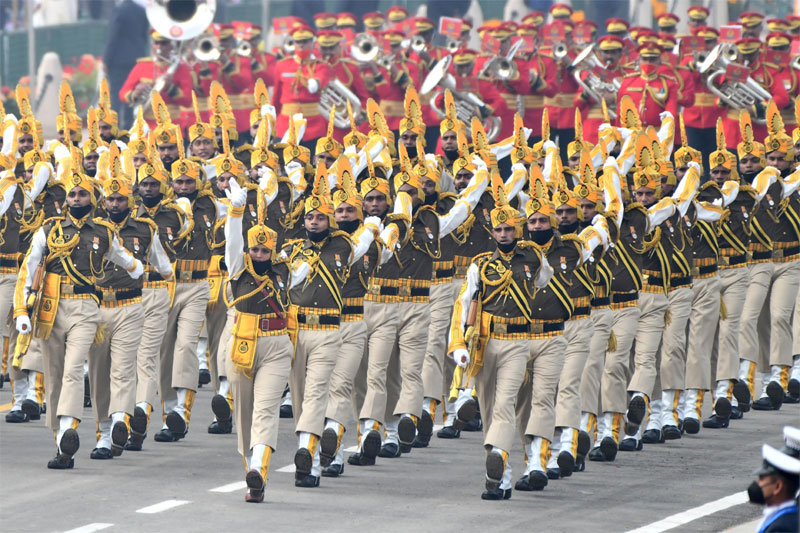PARADE 6 India showcases military might, cultural diversity on 73rd R-Day