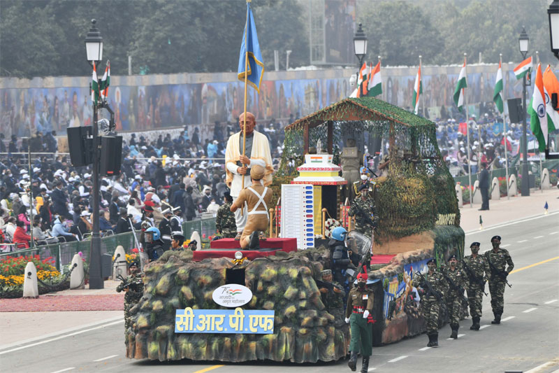 TABLEAU 11 India showcases military might, cultural diversity on 73rd R-Day