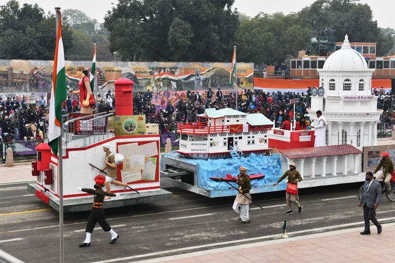 TABLEAU 3 India showcases military might, cultural diversity on 73rd R-Day
