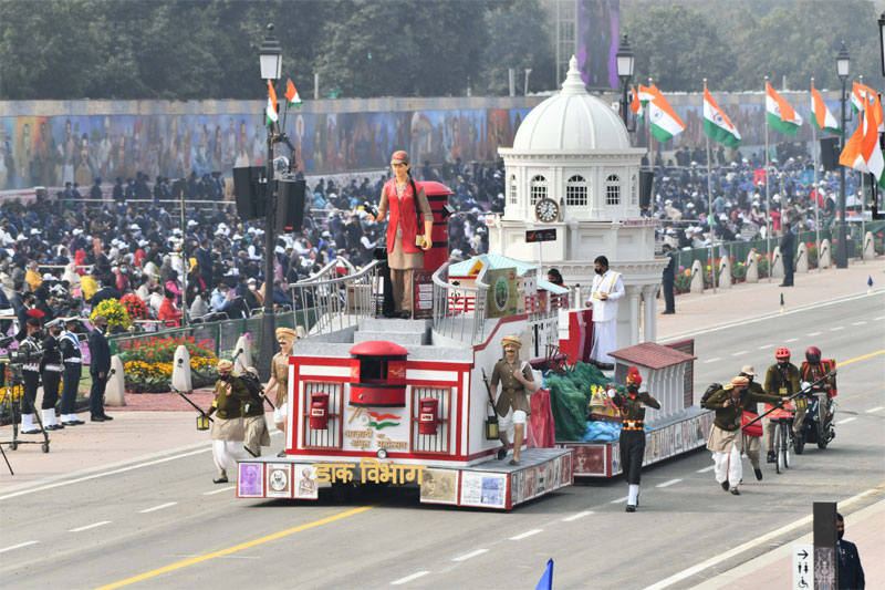 TABLEAU 9 India showcases military might, cultural diversity on 73rd R-Day