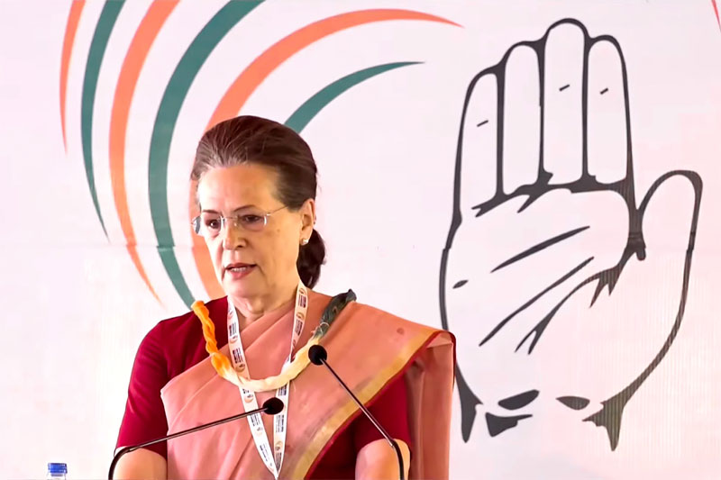 BJP keeping country in permanent state of polarisation, instilling fear: Sonia