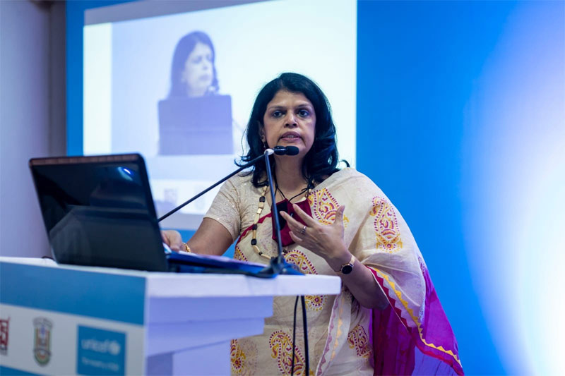 PROF ZAFRIN CHOWDHARY CAS and Evidence Based health Journalism workshop by UNICEF held at MANUU