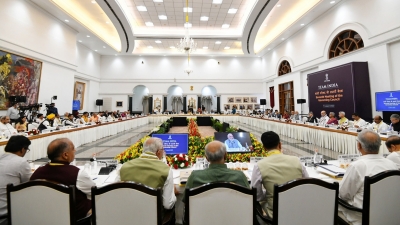 Meeting 1 PM Modi chairs Niti Aayog meeting, Nitish & KCR absent