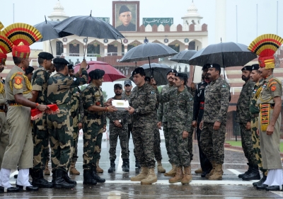 Wagah 1 Thousands witness iconic Attari-Wagah border ceremony after two years
