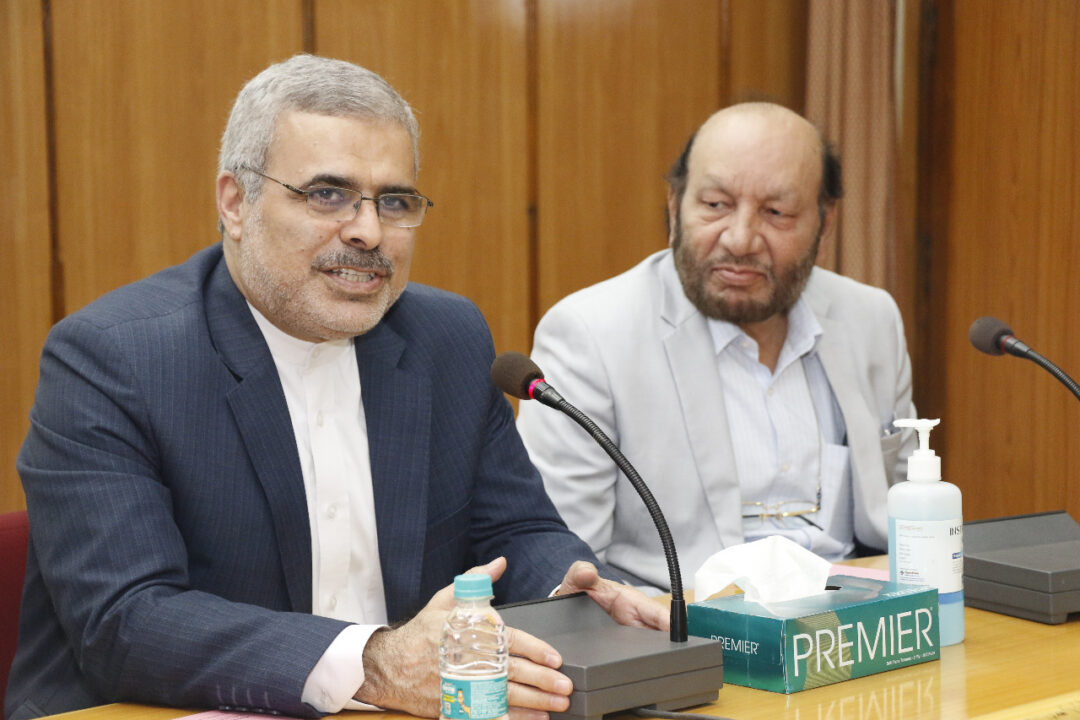 MANUU 1 Iranian Ambassador visits MANUU Hails Indian Pluralism