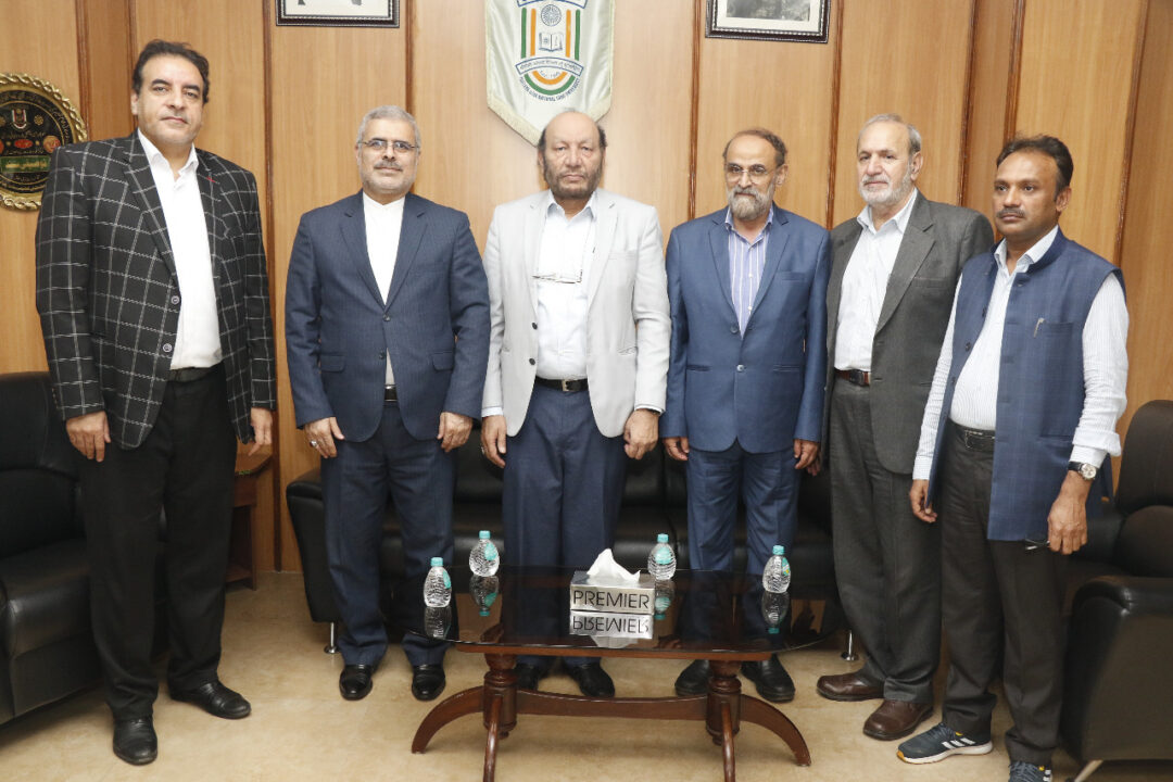 MANUU Iranian Ambassador visits MANUU Hails Indian Pluralism