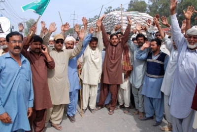 Pakistan Farmers 1 Thousands of disgruntled farmers paralyse Islamabad