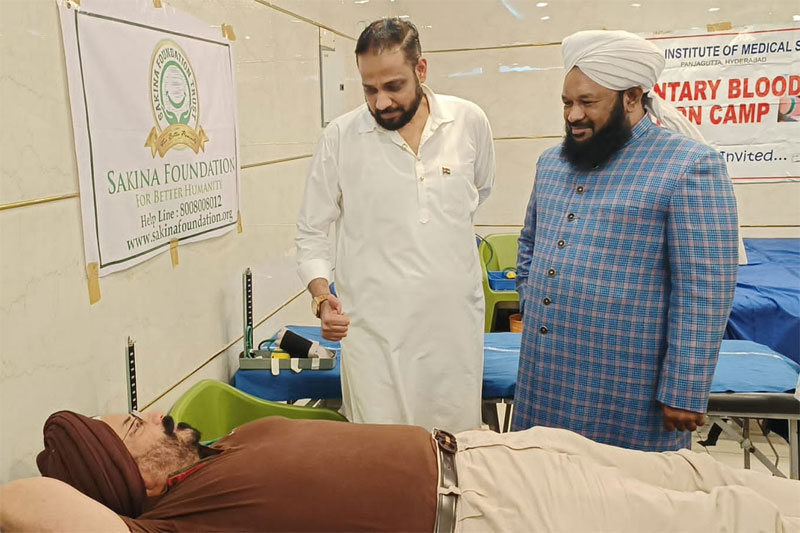 SAKINA FOUNDATION BLOOD 2 Milad un Nabiﷺ: Sakina Foundation organizes blood donation camp