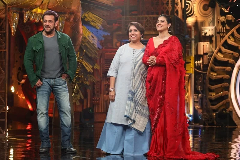 BB 16 KAJOL 2 jpg 'BB 16': Kajol, Revathy join Salman Khan 'Weekend Ka Vaar' (with pics)