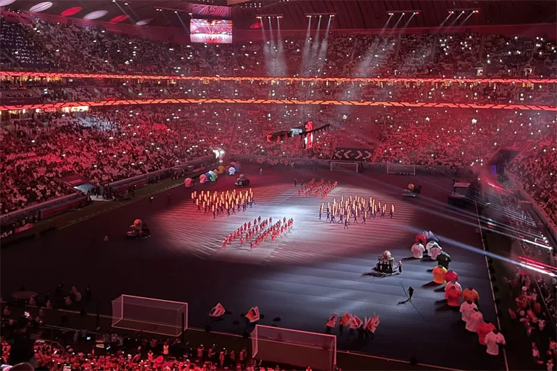 FIFA OPENING CEREMONY 8 jpg FIFA World Cup: Morgan Freeman, BTS' Jung Kook lit up opening ceremony (with videos, pics)