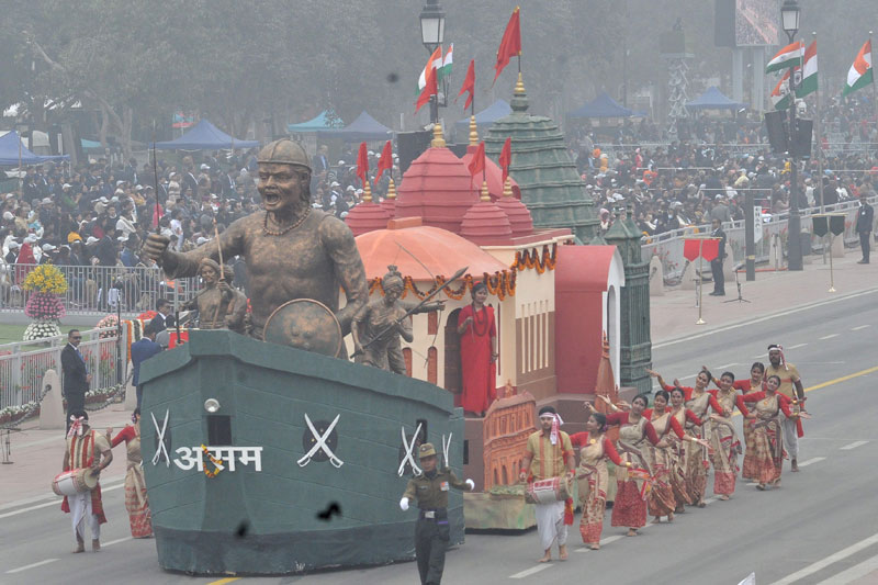 REPUBLIC DAY TABLEAU 12 Colourful tableau of Culture Ministry brings out theme of 'Nari Shakti' (see all tableaus here)