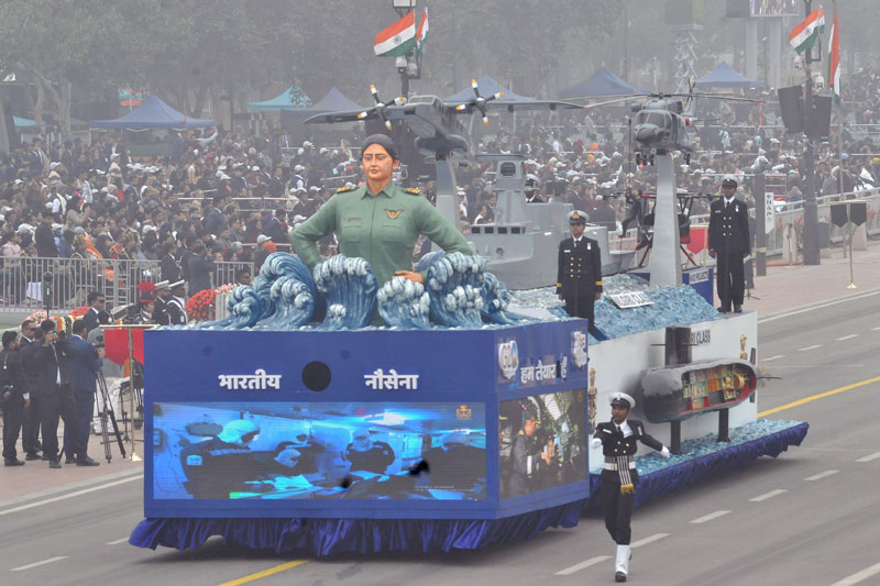 REPUBLIC DAY TABLEAU 16 Colourful tableau of Culture Ministry brings out theme of 'Nari Shakti' (see all tableaus here)