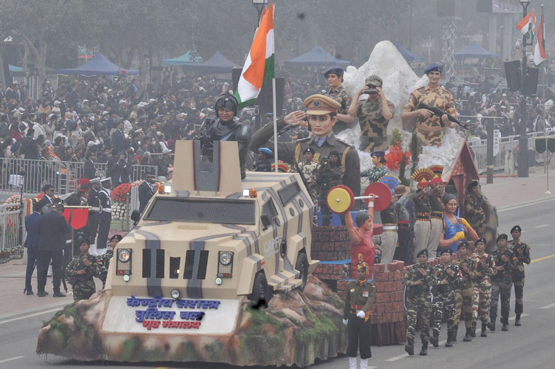 REPUBLIC DAY TABLEAU 20 Colourful tableau of Culture Ministry brings out theme of 'Nari Shakti' (see all tableaus here)