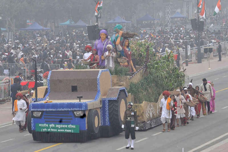 REPUBLIC DAY TABLEAU 22 Colourful tableau of Culture Ministry brings out theme of 'Nari Shakti' (see all tableaus here)