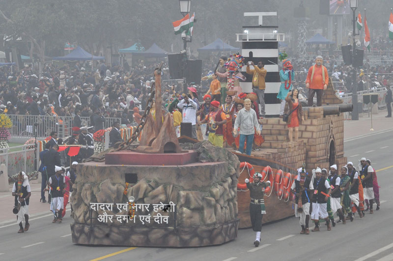 REPUBLIC DAY TABLEAU 24 Colourful tableau of Culture Ministry brings out theme of 'Nari Shakti' (see all tableaus here)