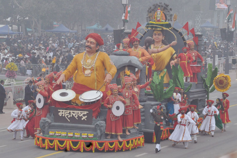 REPUBLIC DAY TABLEAU 3 Colourful tableau of Culture Ministry brings out theme of 'Nari Shakti' (see all tableaus here)