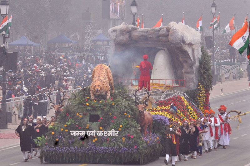 REPUBLIC DAY TABLEAU 5 Colourful tableau of Culture Ministry brings out theme of 'Nari Shakti' (see all tableaus here)