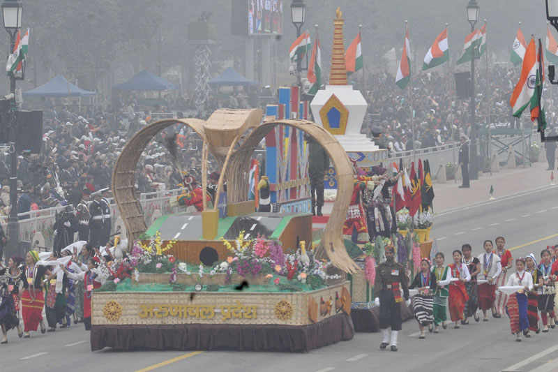 REPUBLIC DAY TABLEAU 6 Colourful tableau of Culture Ministry brings out theme of 'Nari Shakti' (see all tableaus here)