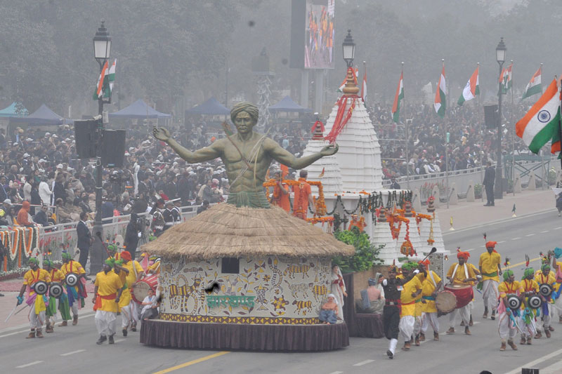 REPUBLIC DAY TABLEAU 7 Colourful tableau of Culture Ministry brings out theme of 'Nari Shakti' (see all tableaus here)