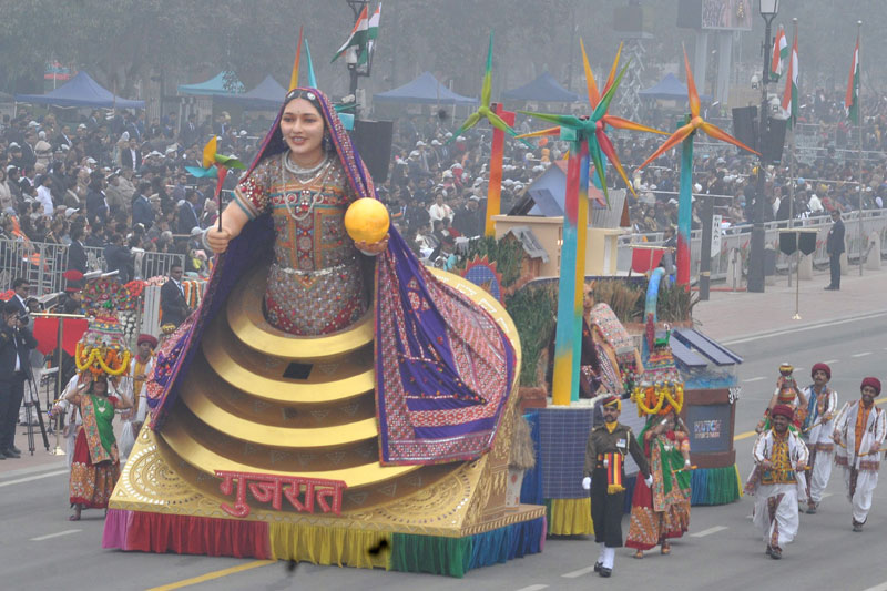 REPUBLIC DAY TABLEAU 8 Colourful tableau of Culture Ministry brings out theme of 'Nari Shakti' (see all tableaus here)