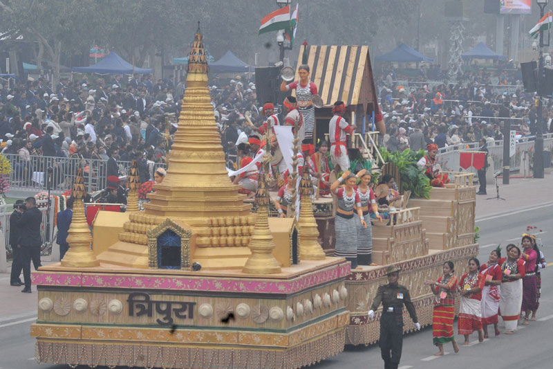 REPUBLIC DAY TABLEAU 9 Colourful tableau of Culture Ministry brings out theme of 'Nari Shakti' (see all tableaus here)