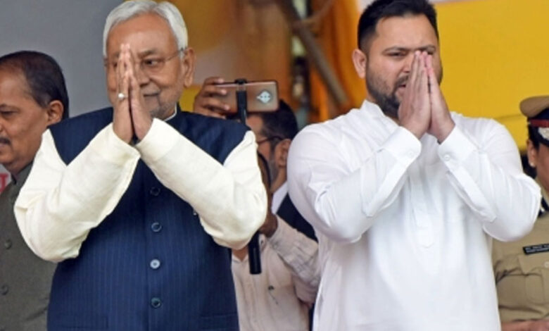 NITISH TEJASHWI Tension deepens between Nitish, Tejashwi amid new govt rumours