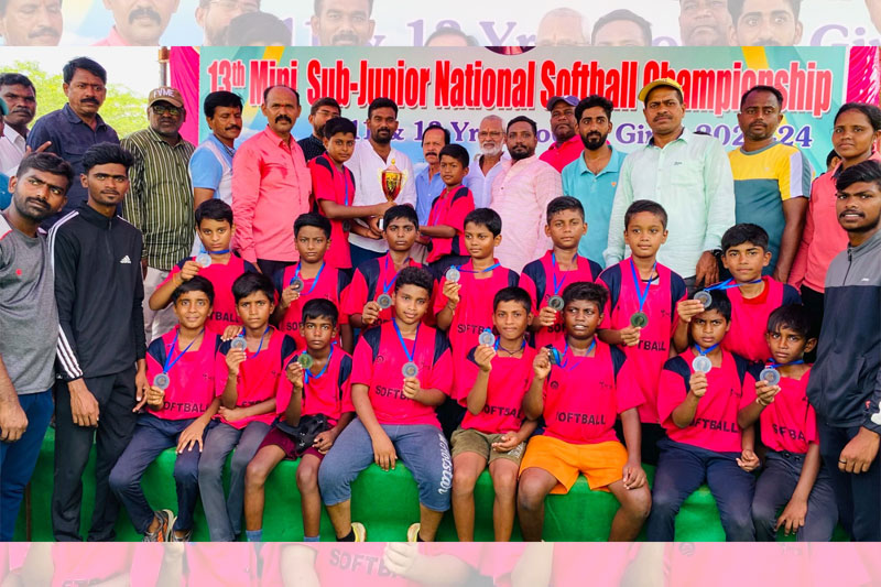 SOFTBALL CHAMPIONSHIP 2 AP & Telangana shine in Mini Sub-Junior National Softball Championship