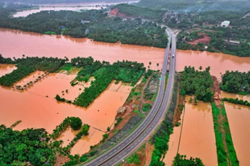 RAIN INUNDATED 1 Five dead amid heavy rain in K'taka, cities inundated