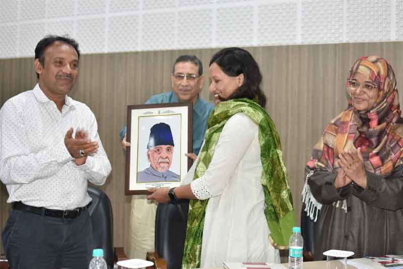 MANUU 2 Maulana Azad opposed blind adherence to Politics & Religion - Prof. Irfan Habib two day event inaugurated at MANUU