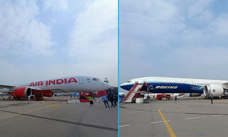 Airbus A350, Boeing 777X steal show at Wings India 2024