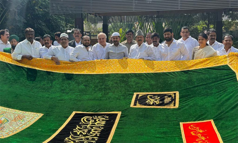 Telangana News | CM Revanth sends sacred 'Chadar' to Ajmer Sharif Dargah