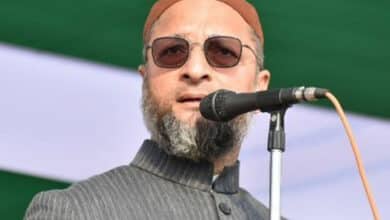 Owaisi slams arrest of three over screening of 'Ram ke Naam'