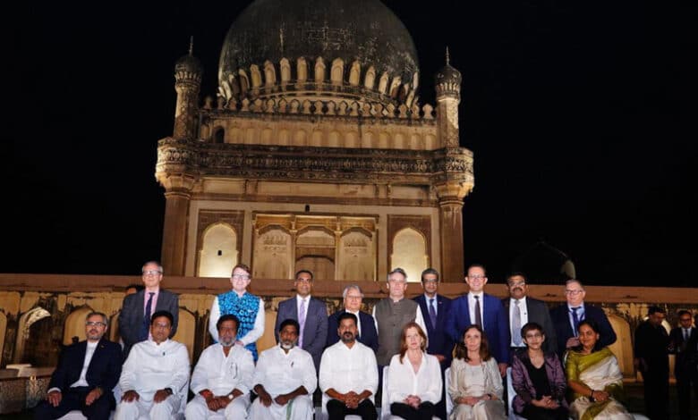 Telangana CM hosts dinner for consulate representatives of 13 countries