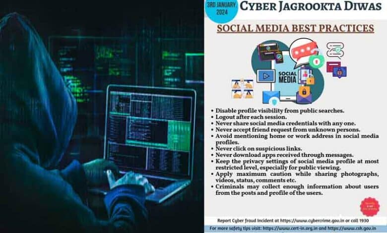 Hyderabad City Police Organizes Cyber Crimes Awareness Session on 'Cyber Jagrookta Diwas'