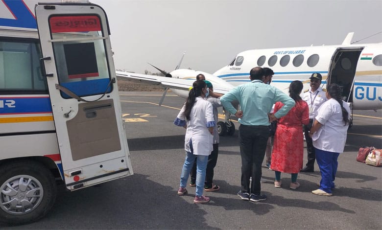 Gujarat govt facilitates airlift of patient from Ahmedabad to Telangana