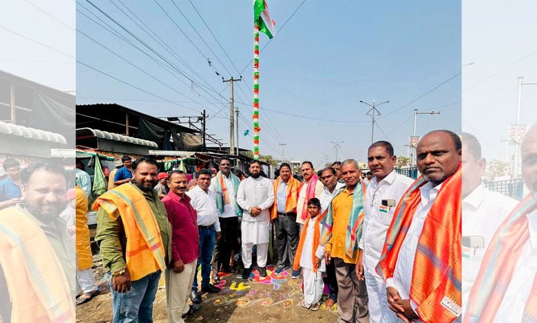 Contested MLA Osman Bin Mohammed Al Hajri Unfurled National Flag on Republic Day in Karwan Constituency