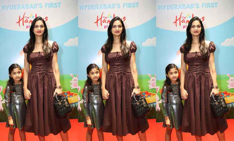 HAMLEYS PLAY SNEHA 2 Hamleys Launches 'Hamleys Play' in Hyderabad with Ms Allu Sneha Reddy's Magical Playdate