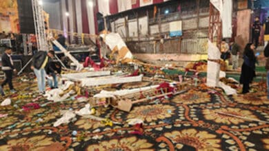 One Fatality, 17 Injured as Stage Collapses at Kalkaji Temple in Delhi