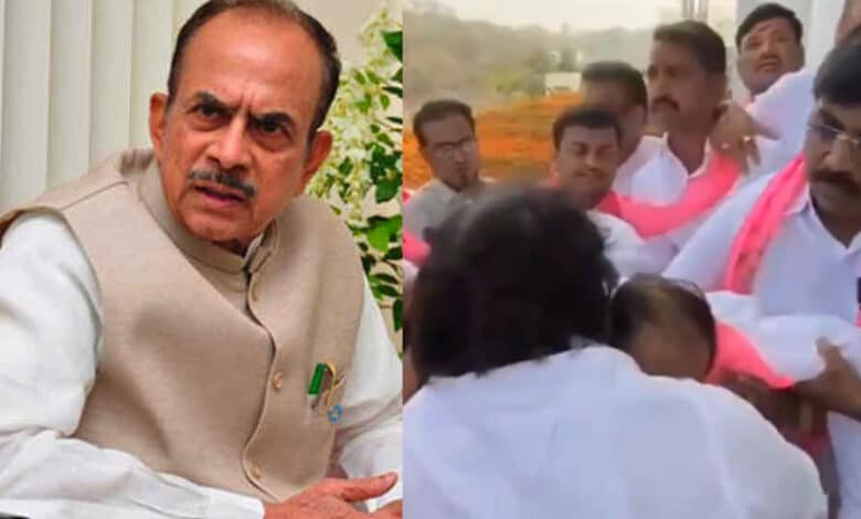 Ex-Telangana Deputy CM Mahmood Ali collapses at Republic Day 2024 celebrations