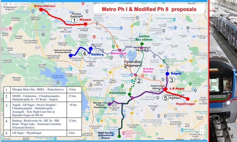 CM Revanth directs to expedite Metro Phase-II proposal