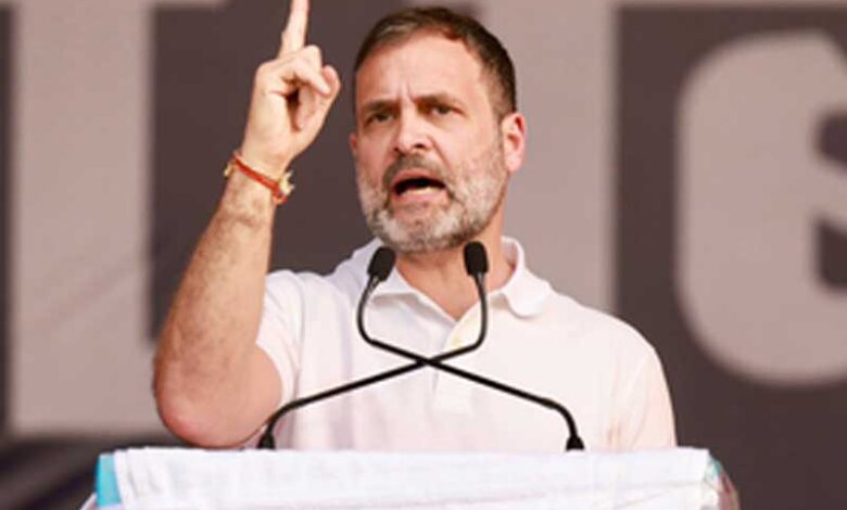 Rahul Gandhi Criticizes Nitish Kumar for Allegedly Succumbing to BJP’s Pressure