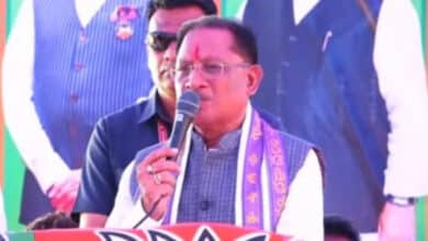 Chhattisgarh CM participates in BJP's Vijay Sankalp Yatra in Telangana