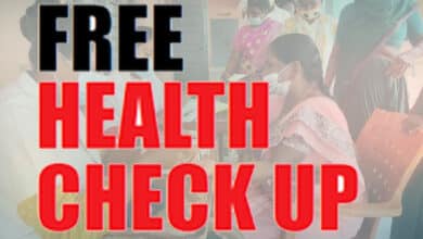 Free health camp at Mina Hospital