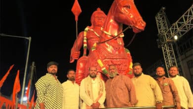 Hyderabad News | 21-ft tall Maharana Pratap statue unveiled at Begum Bazaar