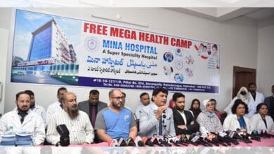 Mina Super Specialty Hospital organizing a “FREE MEGA HEALTH CAMP”